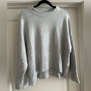 A new day light gray sweater size medium